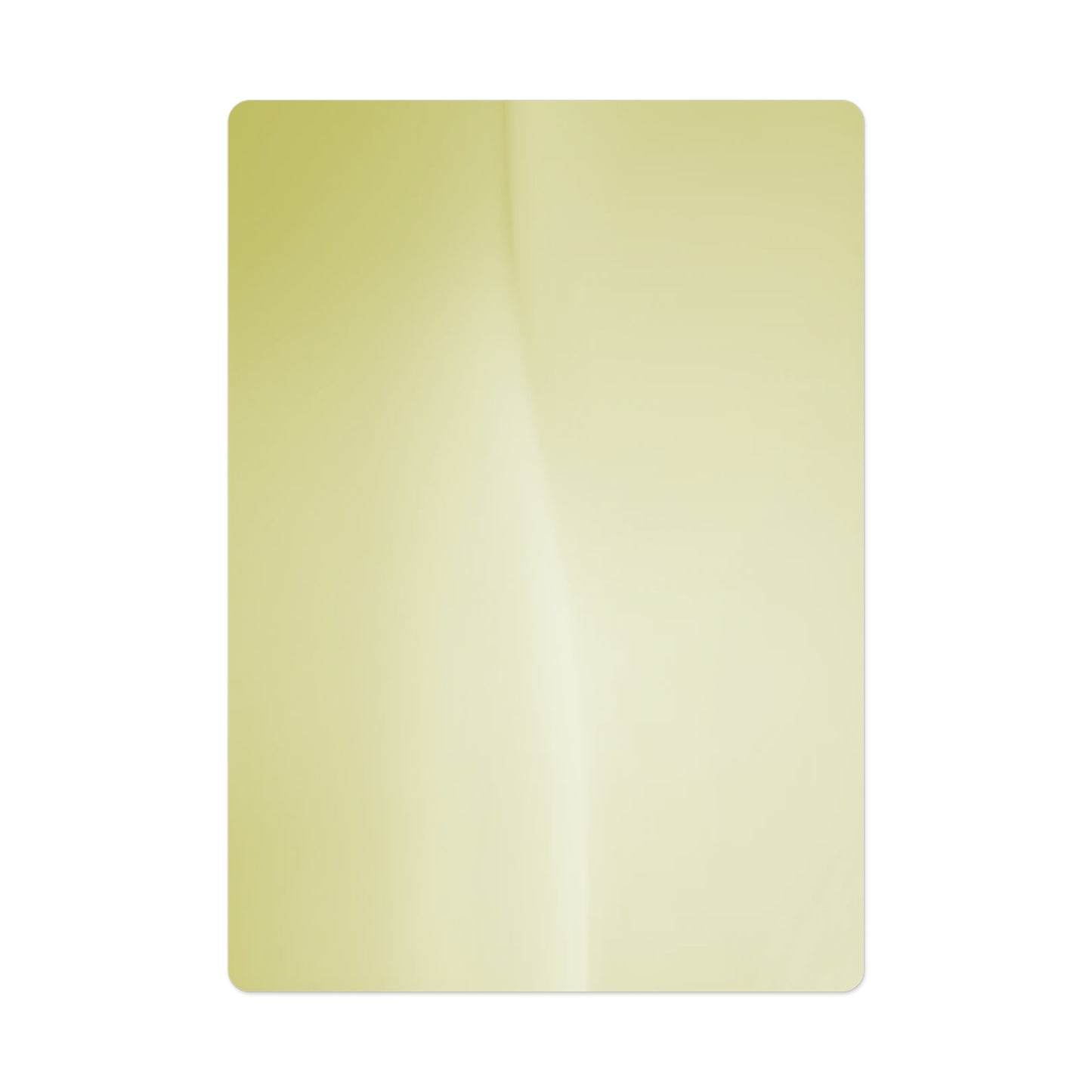 Lemon Fade Poker Cards