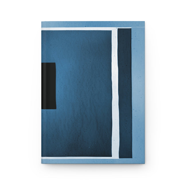 Blue Shadow 5.75" x 8" Hardcover Journal Matte with 150 lined pages