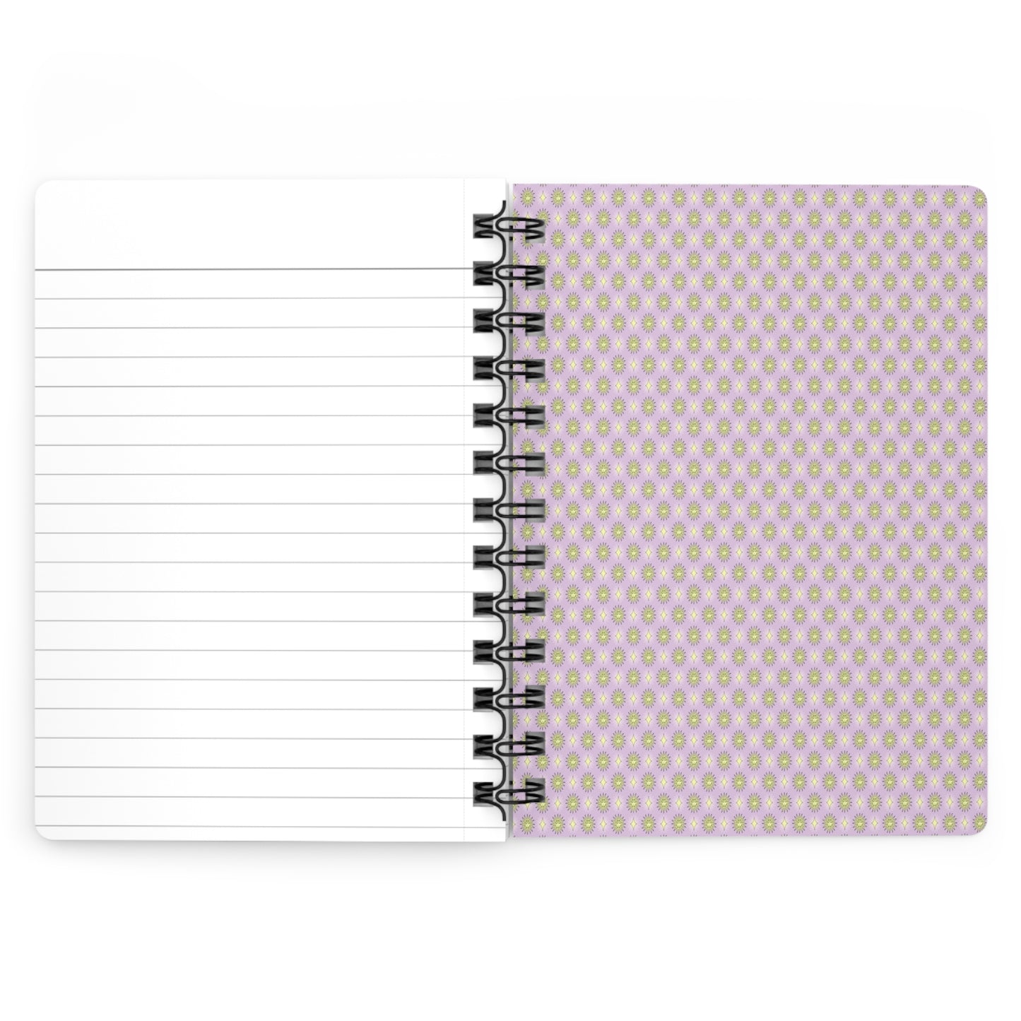 Magenta Star-crossed Bodies Spiral Bound Journal, 5" x 7" 150 pages