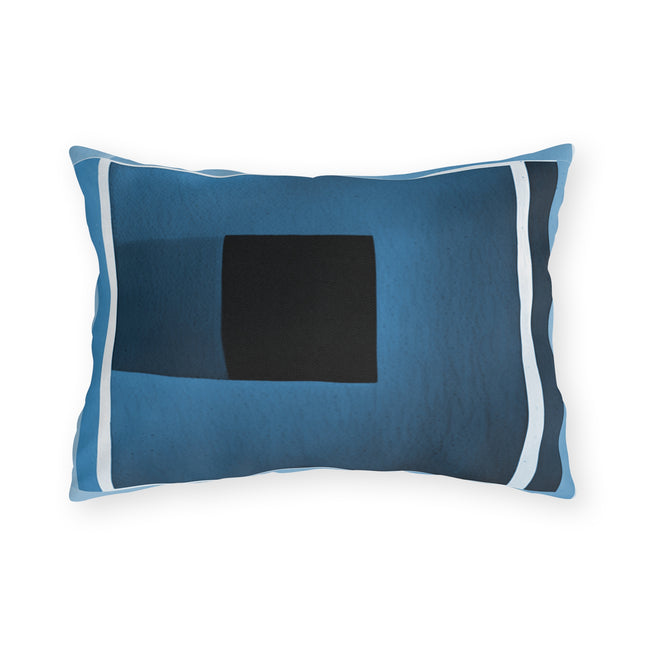 Blue Shadow 20" x 14" Outdoor Pillow