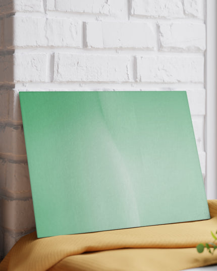 Mint Fade 8" x 11" Glass Cutting Board