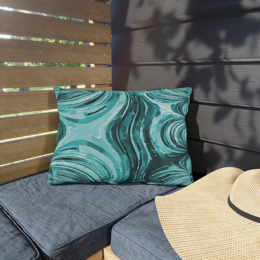 Uzi Spiral Tif 20" x 14" Outdoor Pillow