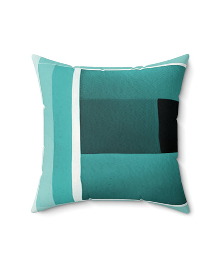 Tif Shadow 16" x 16" Faux Suede Square Pillow