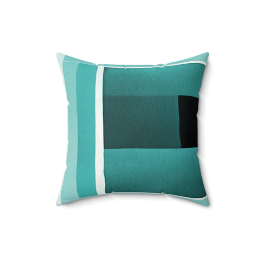Tif Shadow 16" x 16" Faux Suede Square Pillow