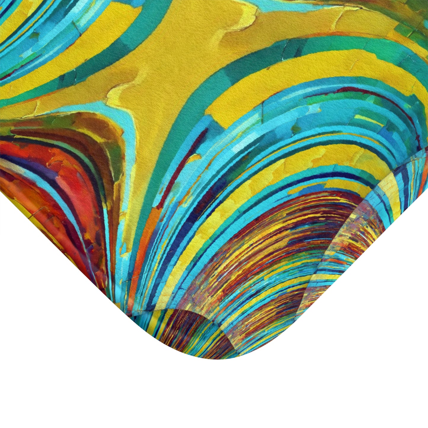 Uzi Spiral Alpha 24" x 17" Bath Mat