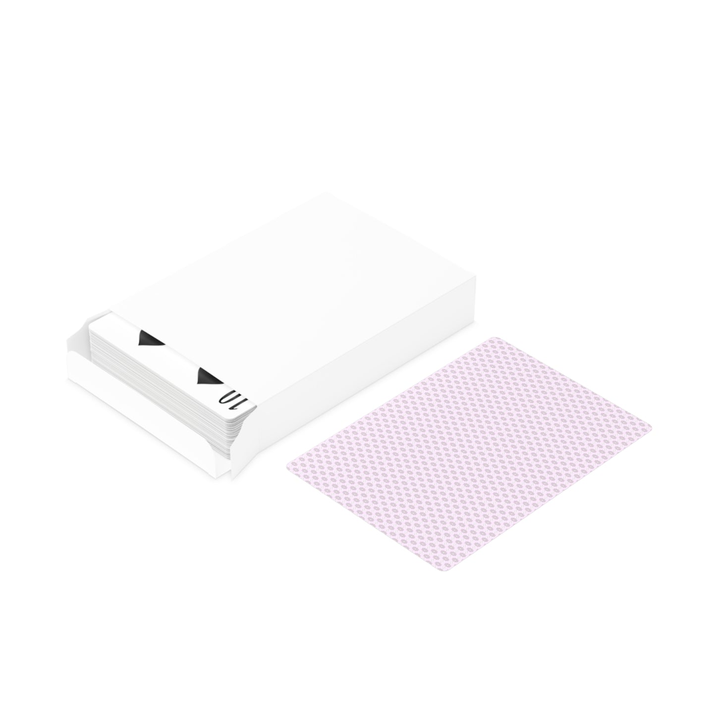 Pink Mornings Star-crossed Bodies Poker Cards