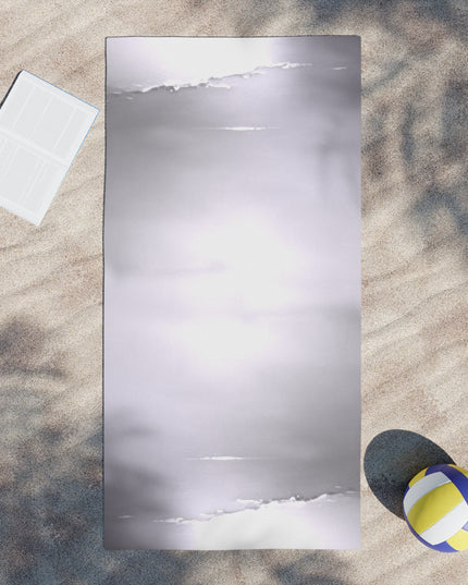 Sephia Sea Dark Fog Beach Towel, 30" x 60"