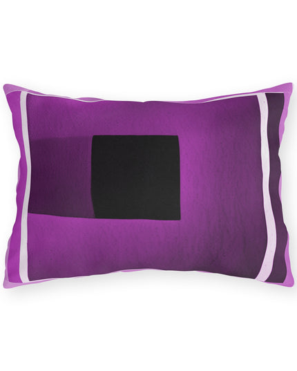 Magenta Shadow 20" x 14" Outdoor Pillow