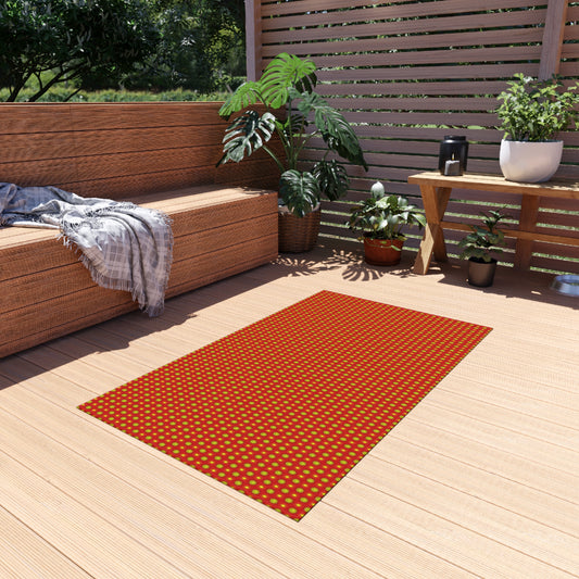 Late Evening Star-crossed Bodies Outdoor Rug, 36" x 60"