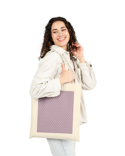 Lavender Star-crossed Bodies Cotton Canvas Tote Bag