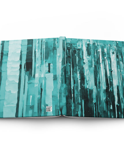 Striped Tif 5.75" x 8" Hardcover Journal Matte with 150 lined pages