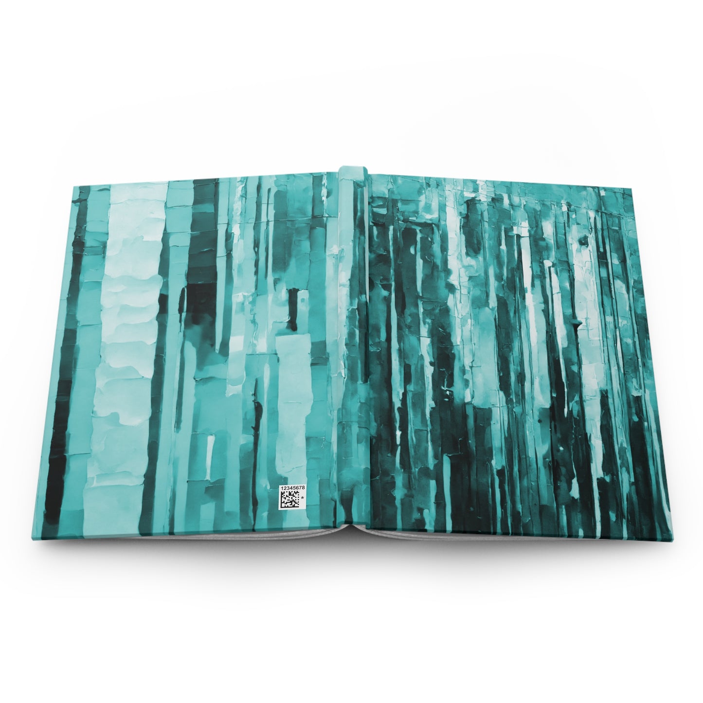 Striped Tif 5.75" x 8" Hardcover Journal Matte with 150 lined pages