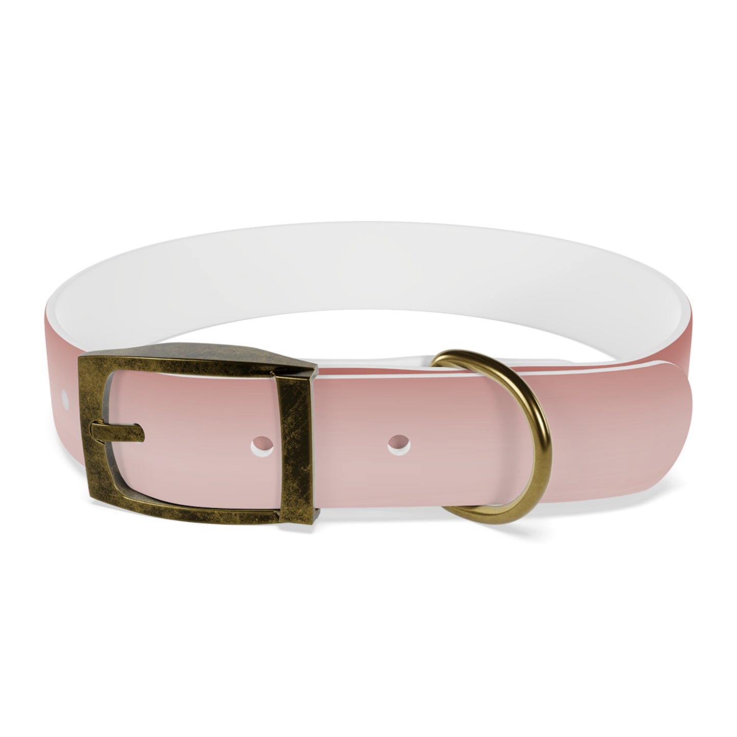 Rose Red Fade Medium Dog Collar