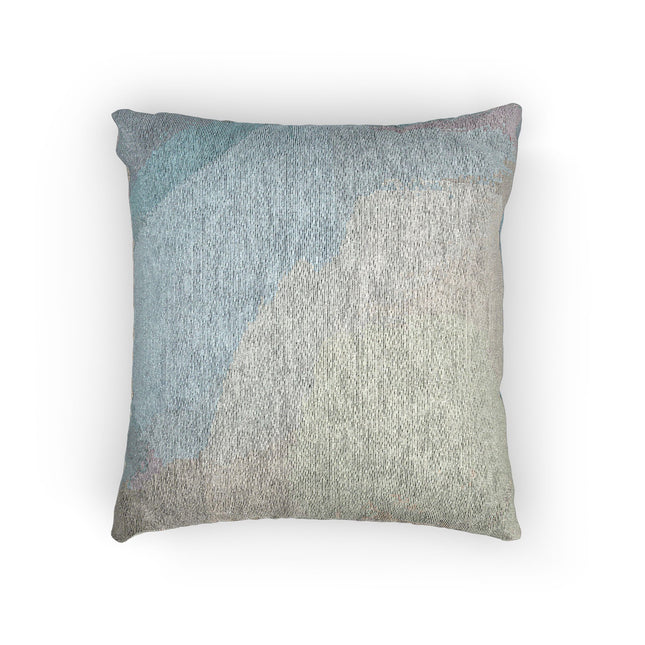 Cobalt Fade Woven Pillow, 17" x 18"