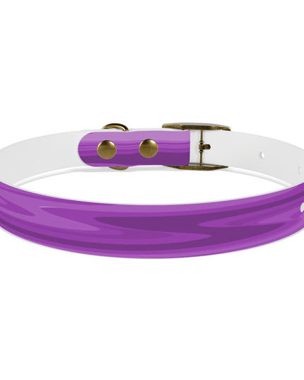 Wavey Purple Wavey Small Dog Collar