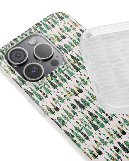 Mini Vintage Green Trees Iphone 15 Pro Flexi Case