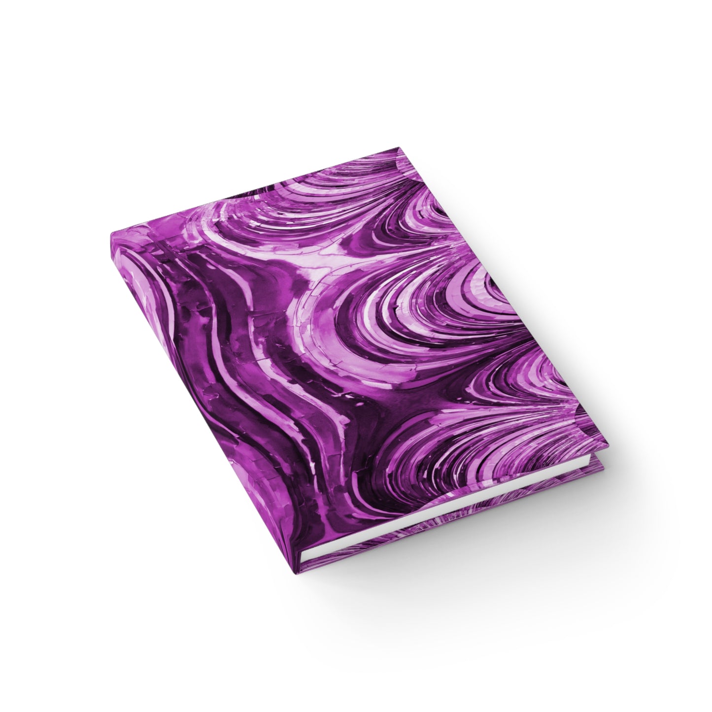 Uzi Spiral Powder Lavender 5" x 7" Journal - 128 Ruled Line pages