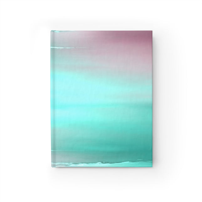 Green Sea Lavender Fog 5" x 7" Journal - 128 Ruled Line pages