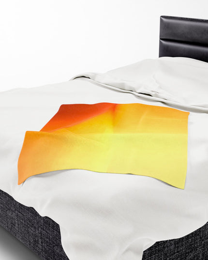Phoenix Fade Velveteen Plush Blanket, 30" x 40"