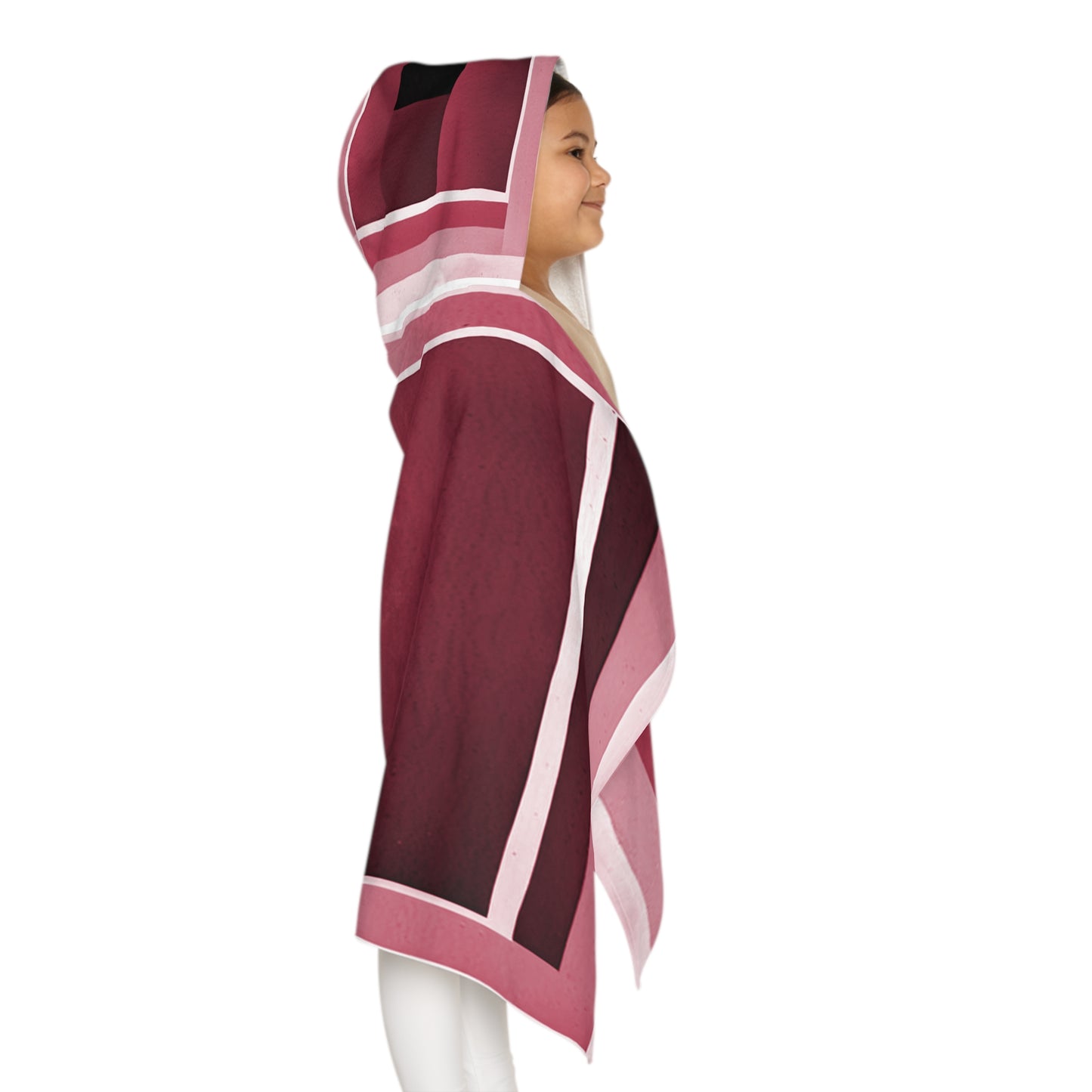 Red Shadow Youth Hooded Towel, 24" x 48"