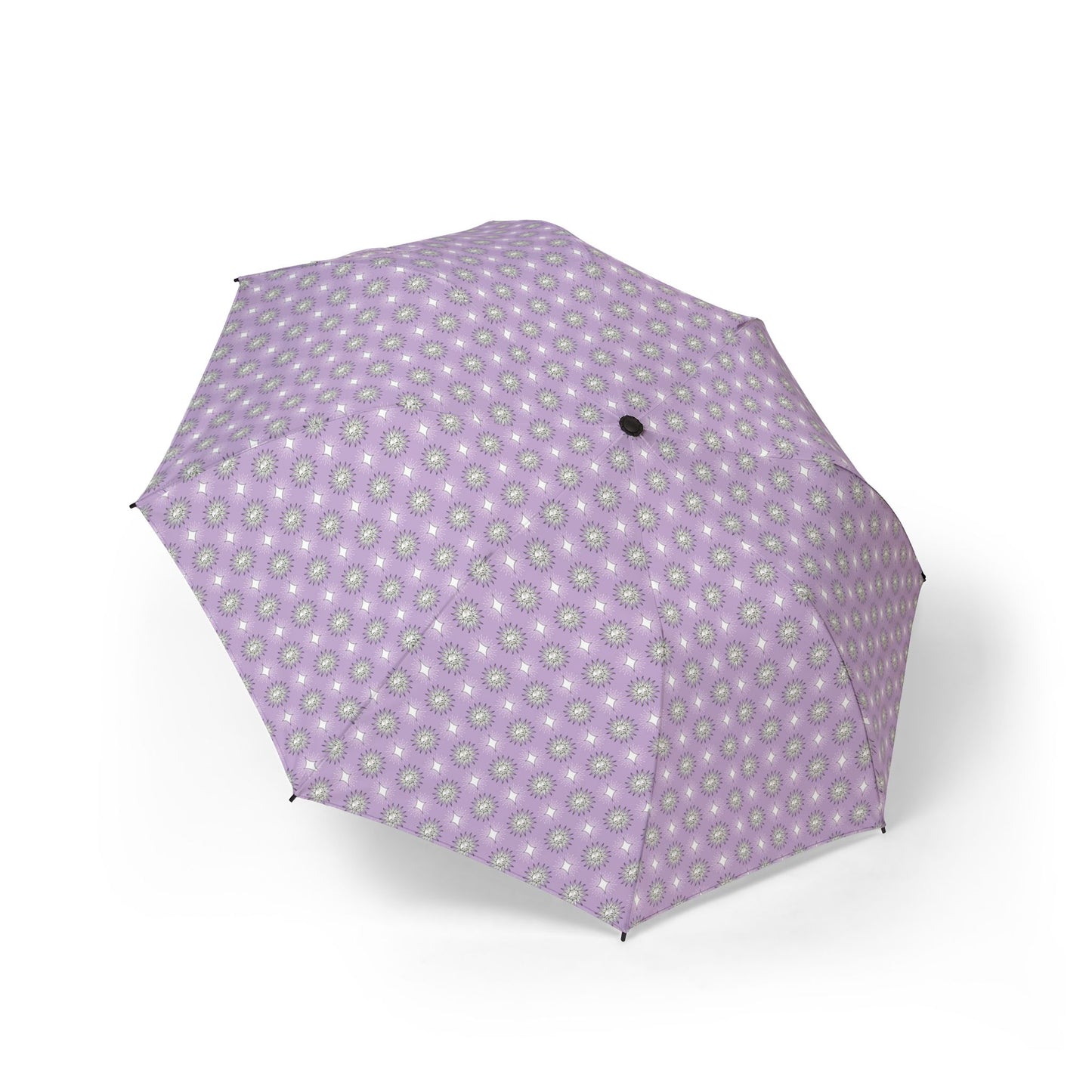Lavender Star-crossed Bodies Foldable Umbrella - Compact & Chic