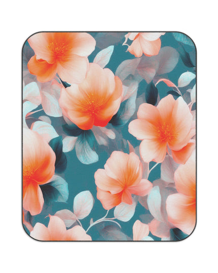 Orange Blossom Floral Bunch 61" × 51" Picnic Blanket