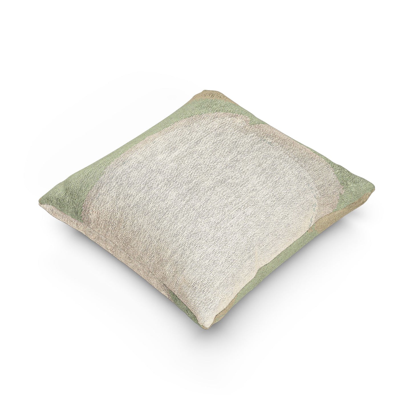 Lemon Fade Woven Pillow, 17" x 18"