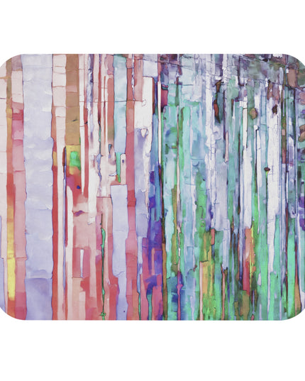 Striped Pastels Mouse Pad, 9" x 8" Rectangle
