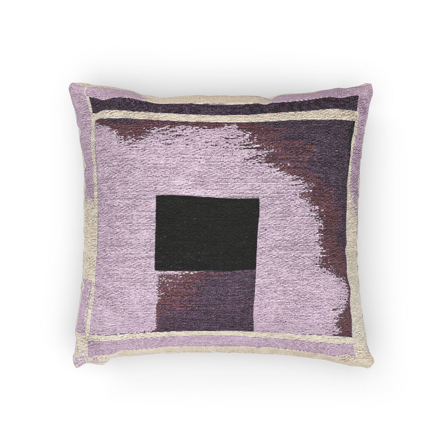 Magenta Shadow Woven Pillow, 17" x 18"