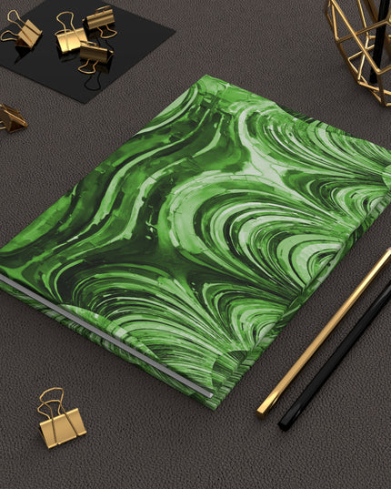 Uzi Spiral Mint Pastel 5.75" x 8" Hardcover Journal Matte with 150 lined pages