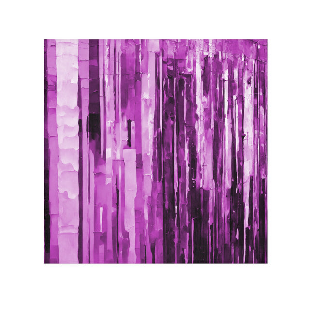 Striped Powder Lavender Towel, 13" x 13"