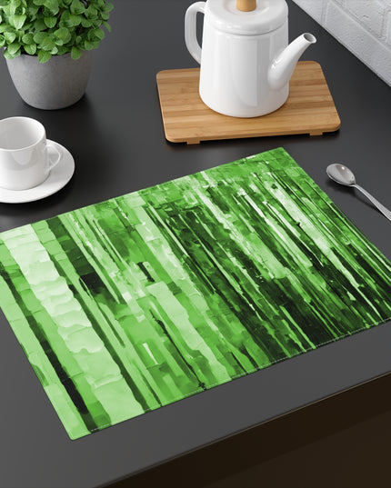 Striped Mint Pastel Placemat, 1 pc