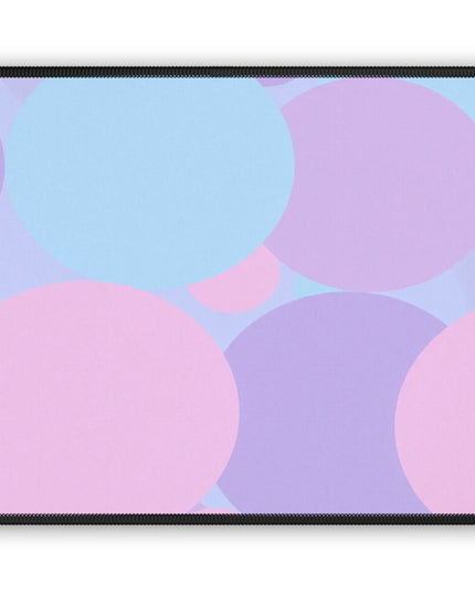 Pastel Purple and Mauve Patches 9" x 7" Gaming Mouse Pad