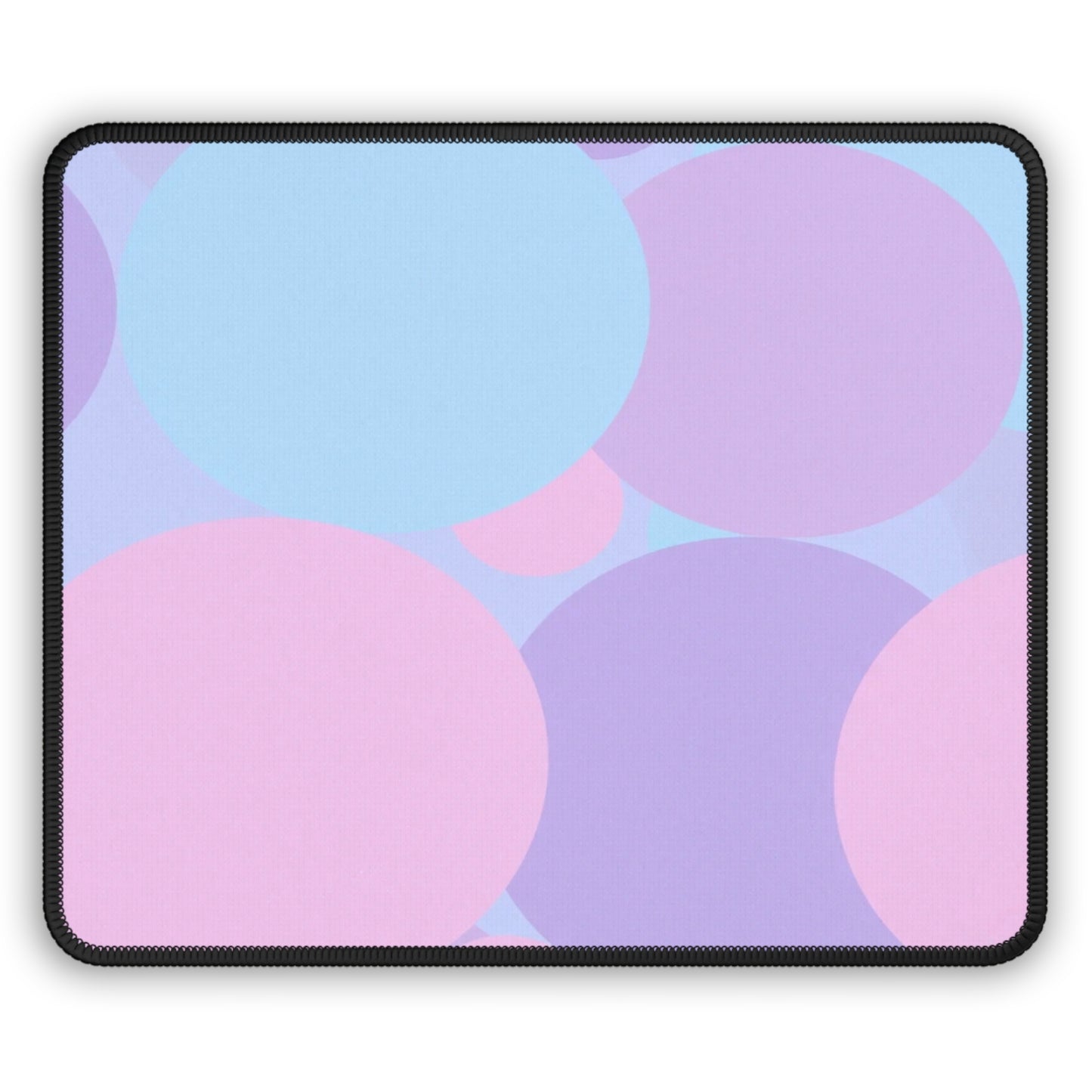 Pastel Purple and Mauve Patches 9" x 7" Gaming Mouse Pad