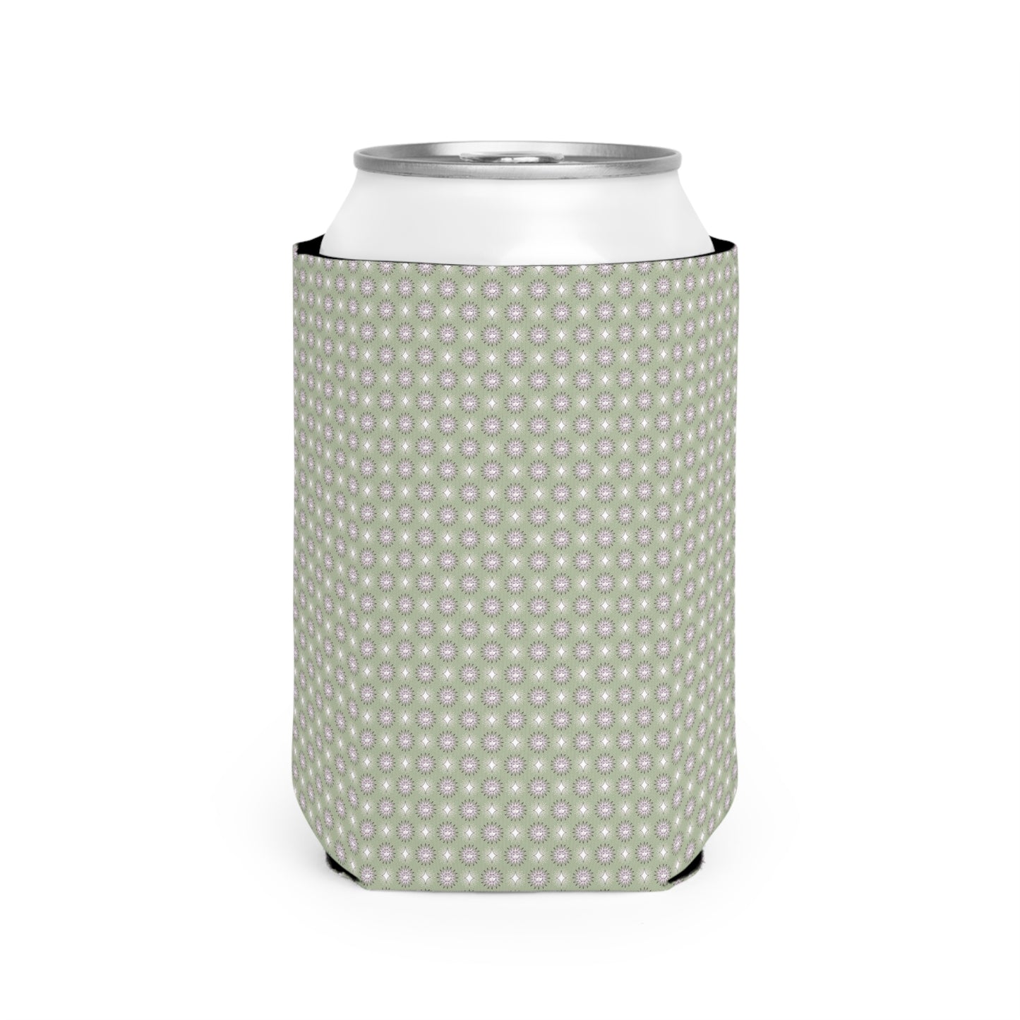 Olive Star-crossed Bodies 12 oz Can Cooler Sleeve