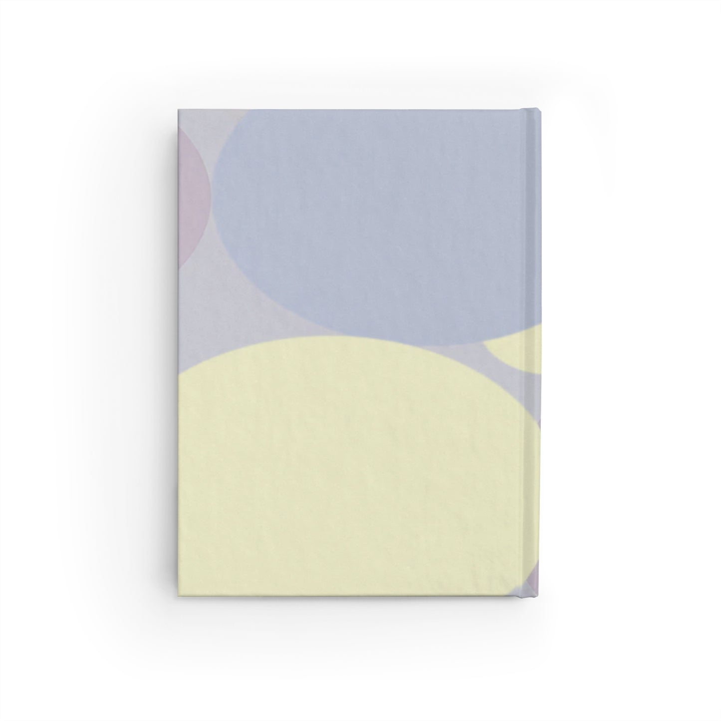 Pastel Soft Blue and Soft White Patches 5" x 7" Journal - 128 Ruled Line pages