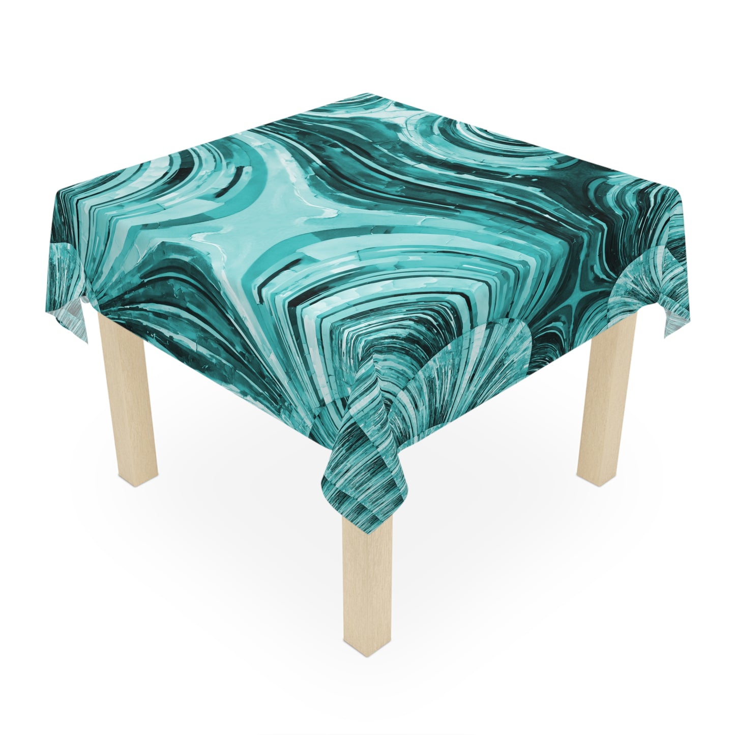 Uzi Spiral Tif Tablecloth, 55" x 55"
