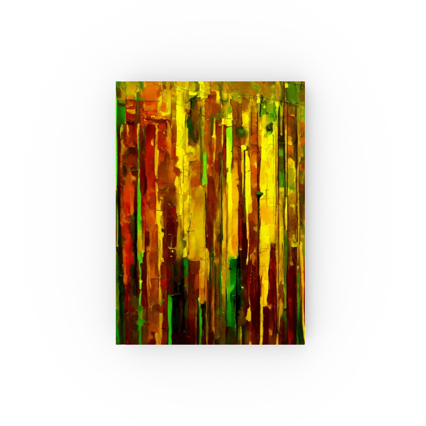 Striped Beta 5.2" x 7.4" Hard Backed Journal with 128 blank pages
