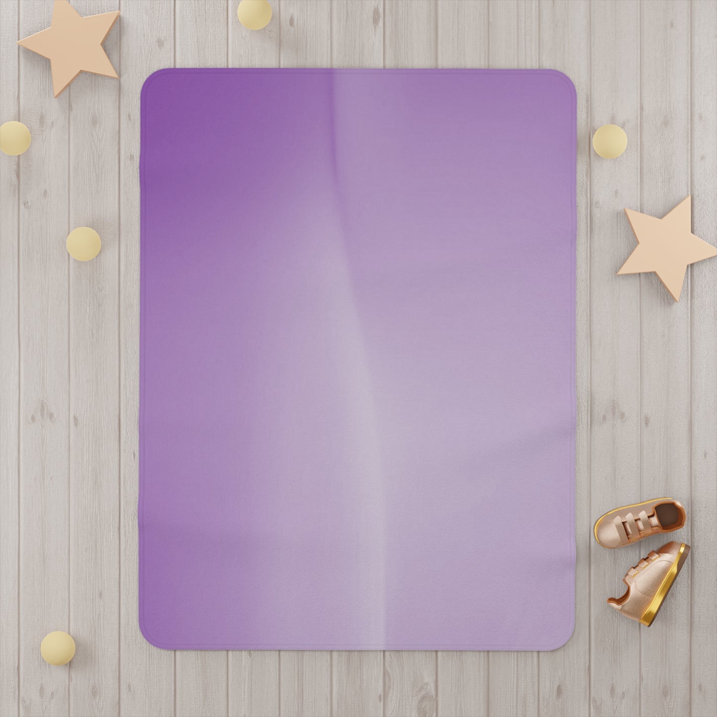 Soft Lavender Toddler Blanket, 30" x 40"