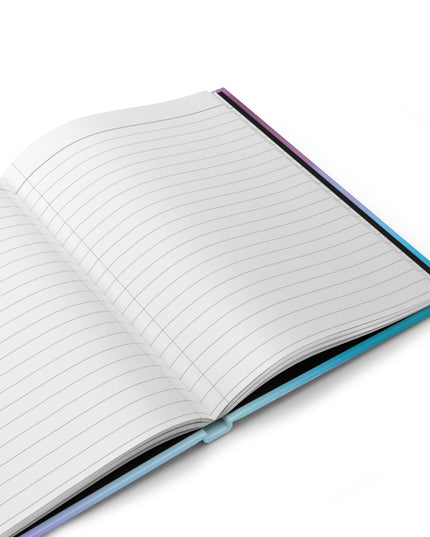Wine Sea Blue Fog 5.75" x 8" Hardcover Journal Matte with 150 lined pages
