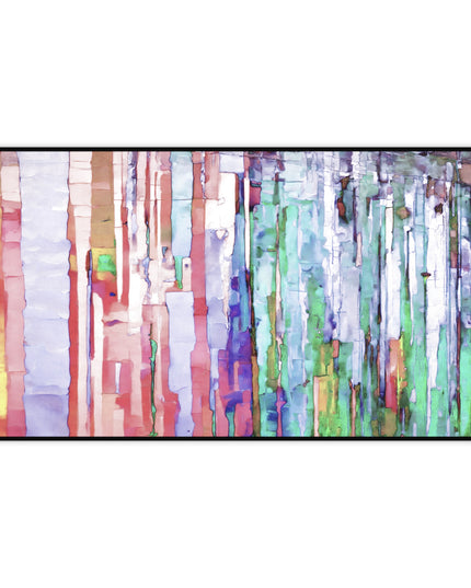 Striped Pastels 12" x 22" Desk Mat