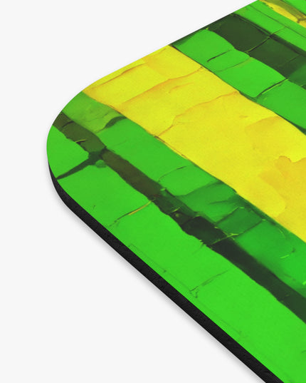 Striped Beta Mouse Pad, 9" x 8" Rectangle