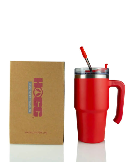 20oz POWDER COATED GRIPPY TUMBLER