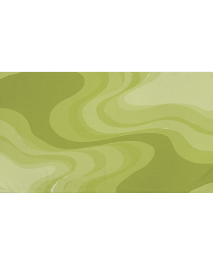 Lemon Wavey 30" x 60" Mink-Cotton Towel (50% polyester, 50% cotton)