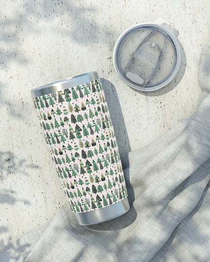 Mini Vintage Green Trees Vagabond 20oz Tumbler