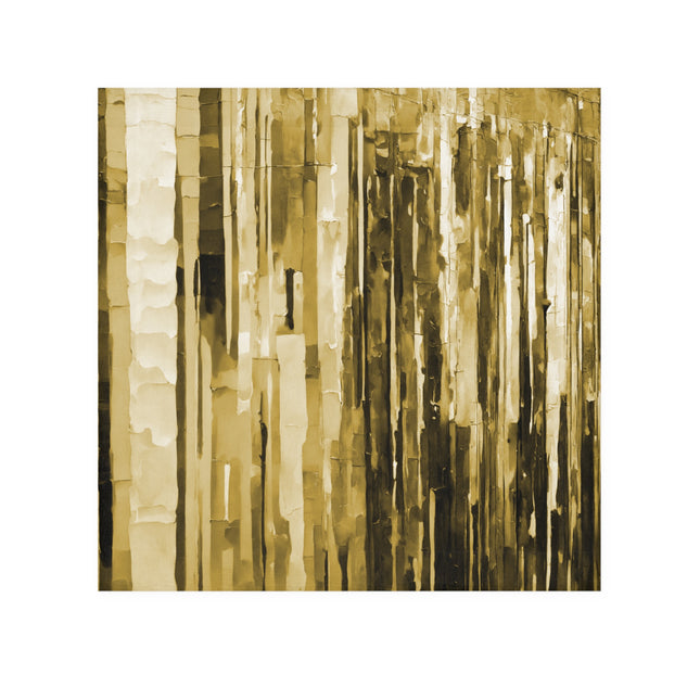 Striped Light Brown Towel, 13" x 13"