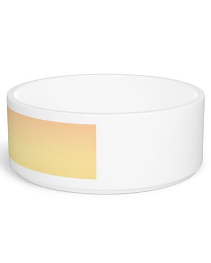Hot Peach Fade 16 oz Pet Bowl