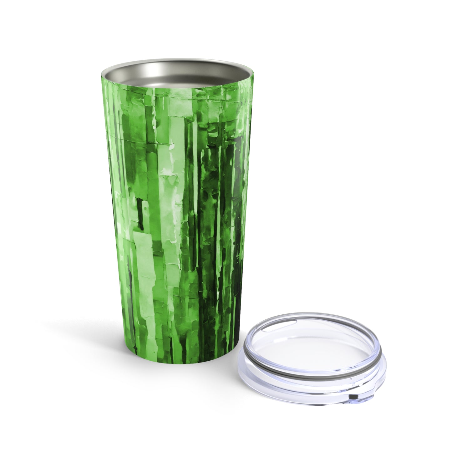 Striped Mint Pastel Tumbler 20oz