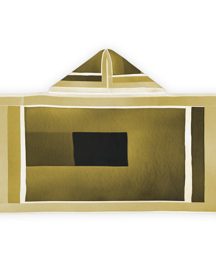 Tan Shadow Youth Hooded Towel, 24" x 48"