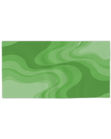 Greenie Meanie Wavey Beach Towel, 24" x 44"